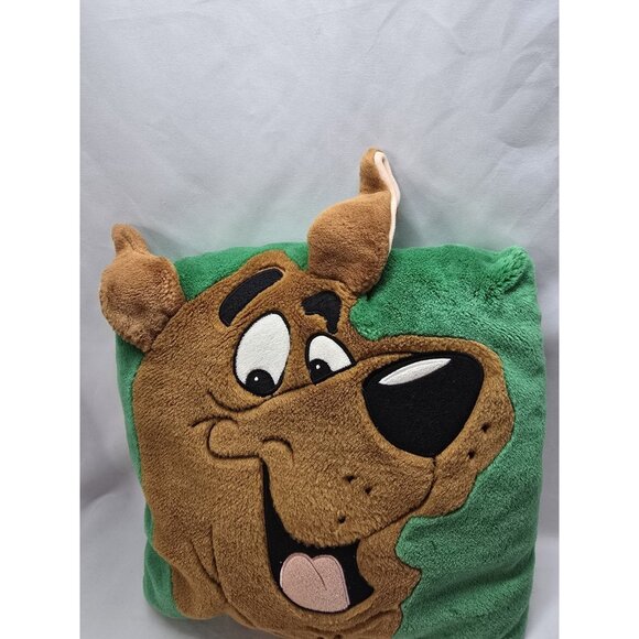 Vintage Green Scooby Doo 3D Plush Pillow Throw Pillow- Y2K Room Decor - Picture 2 of 8